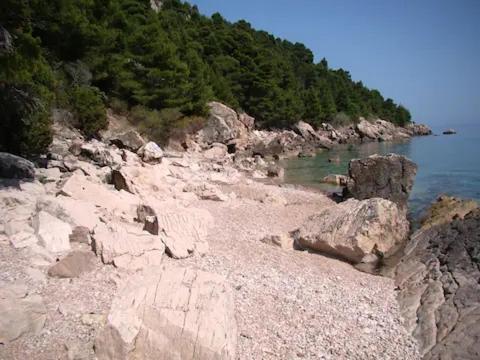 Holiday Home Milan Borje Оребич Екстер'єр фото